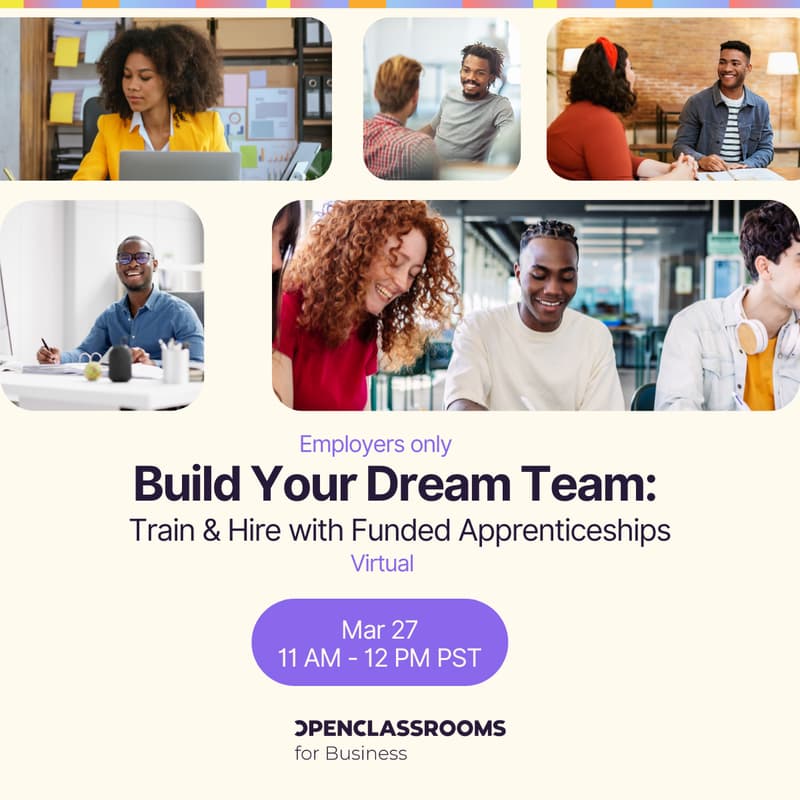 Cover Image for Build Your Dream Team: Train & Hire with Funded Apprenticeships
