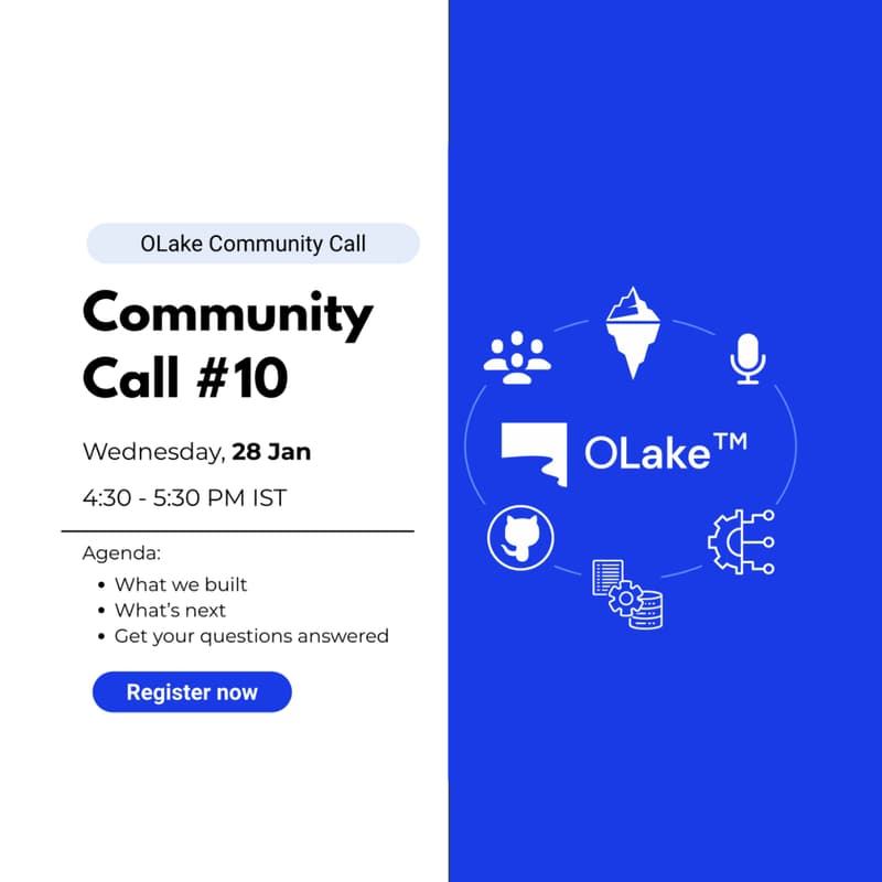 Cover Image for OLake 10th Community Call