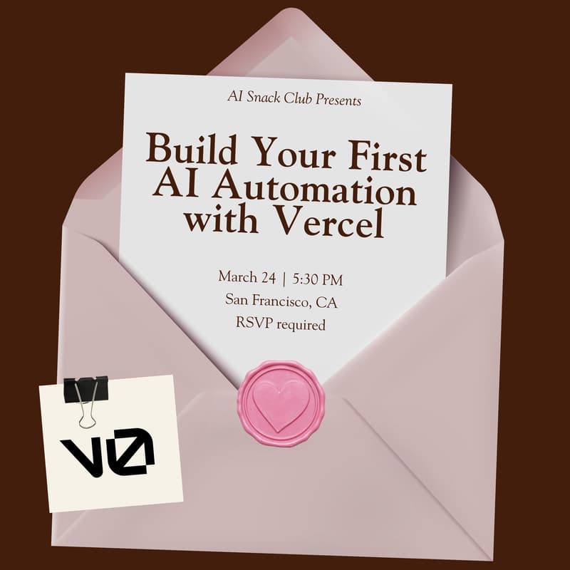 Cover Image for Build Your First AI Automation with Vercel