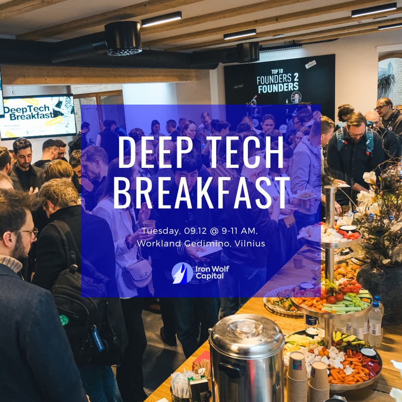 Cover Image for Deep Tech Breakfast Vilnius