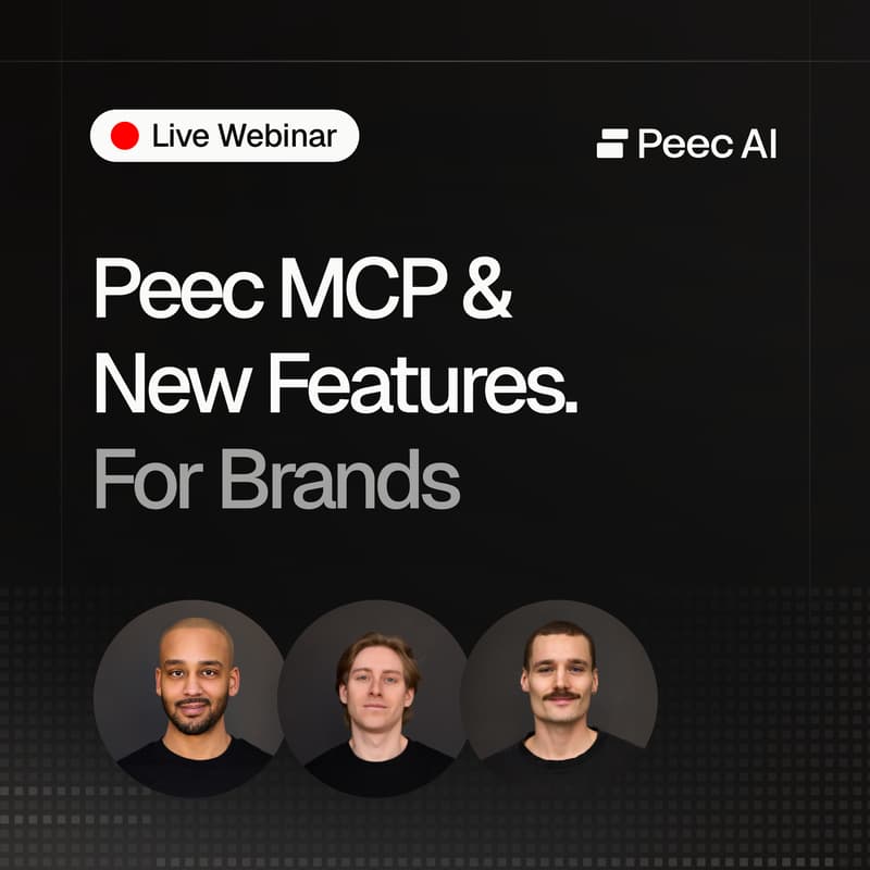Cover Image for Peec AI MCP & New Features. For In-House Teams