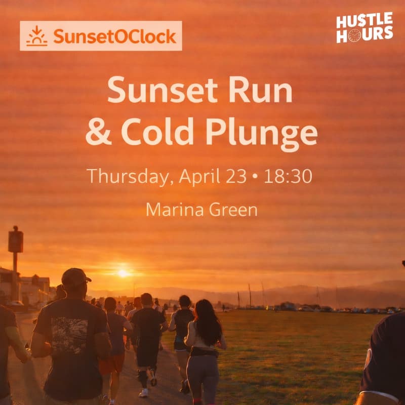 Cover Image for Sunset Run & Cold Plunge 🌅🌊