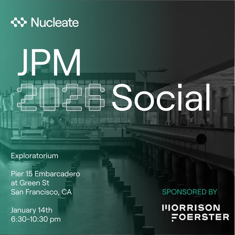 Cover Image for Nucleate JPM'26 Reception