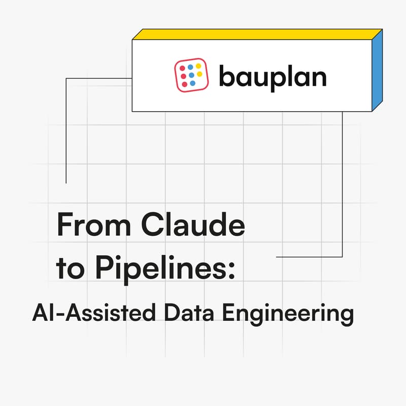 Cover Image for From Claude to Pipelines: AI-Assisted Data Engineering