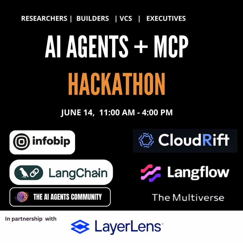 AI Agents + MCP Hackathon · Luma