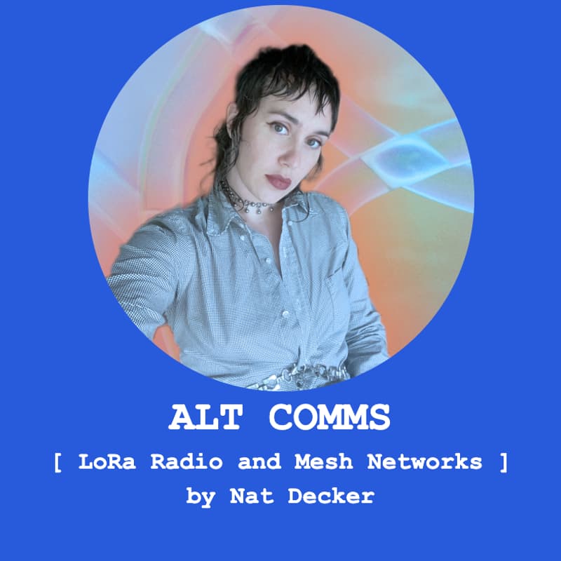 Cover Image for ALT COMMS: LoRa Radio and Mesh Networks
