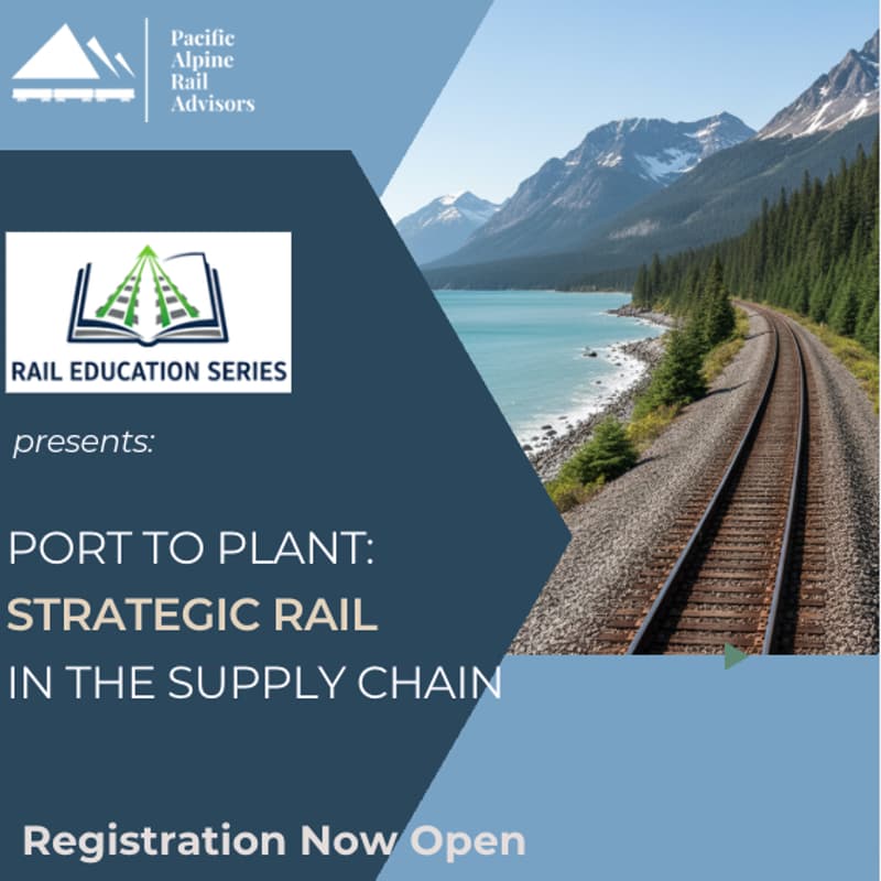 Cover Image for LIVE: Port to Plant - Strategic Rail in the Supply Chain