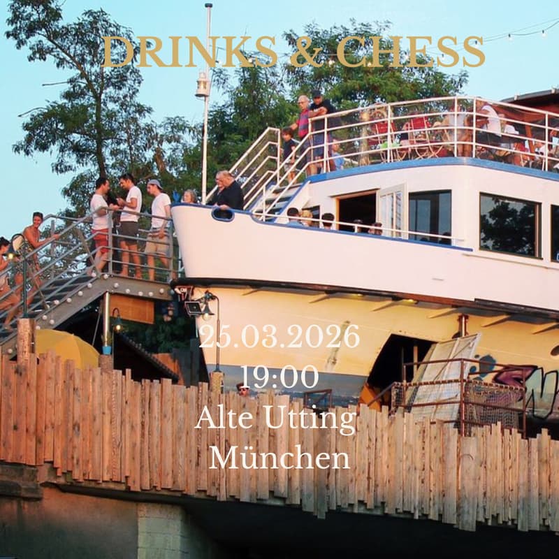 Cover Image for ♟️ DRINKS & CHESS ON A SHIP