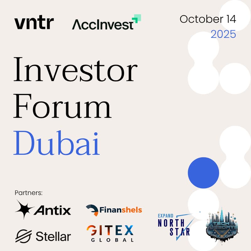 Cover Image for VNTR Investor Forum Dubai