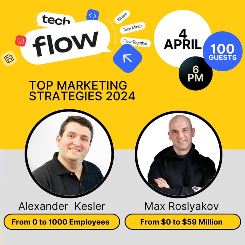 Cover Image for 🌴 Tech Flow Miami Meetup: Level Up Your Marketing in 2024 & Connect with Industry Leaders