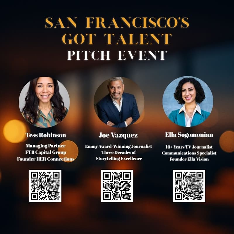 Cover Image for 🎤 San Francisco's Got Talent: Pitch Event