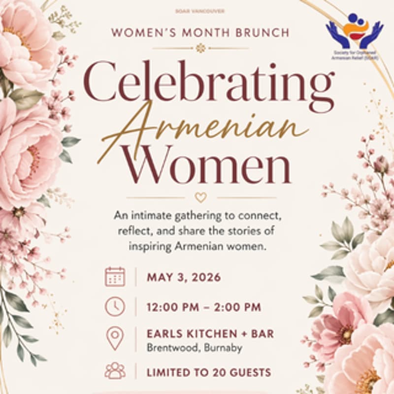 Cover Image for Women’s Month Brunch: Celebrating Armenian Women