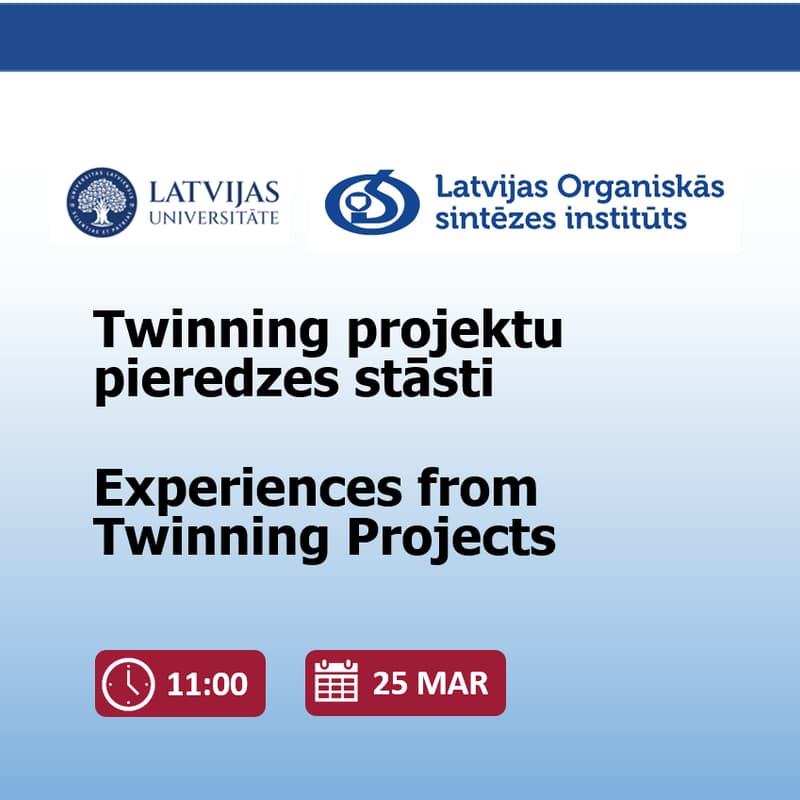 Cover Image for Experiences from Twinning Projects