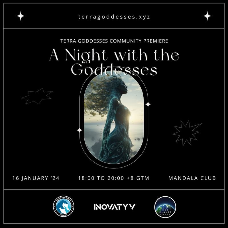 Cover Image for A Night with the Goddesses: Terra Goddesses NFT Premiere