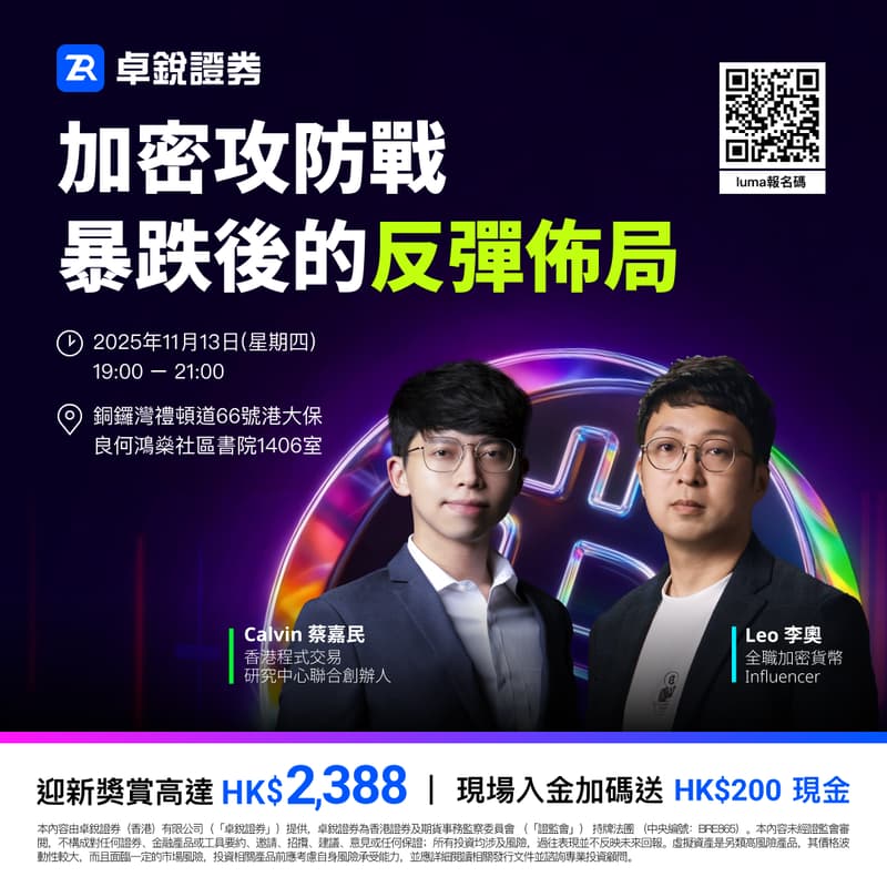 Cover Image for 加密攻防戰:暴跌後的反彈佈局