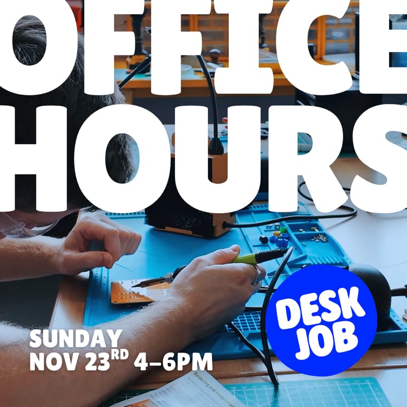 Cover Image for Office Hours: Open Craft Night