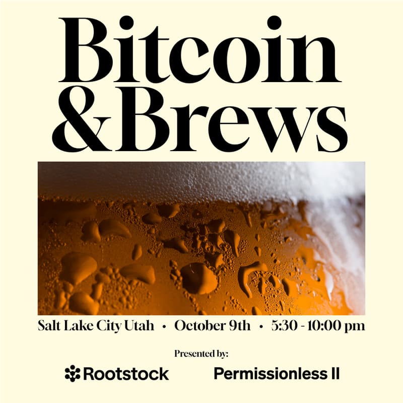 Cover Image for Bitcoin & Brews at Permissionless III