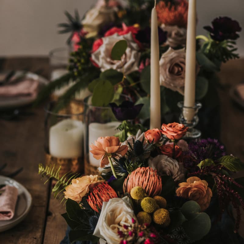 Cover Image for Paint, Sip, Sushi | Festive Flowers