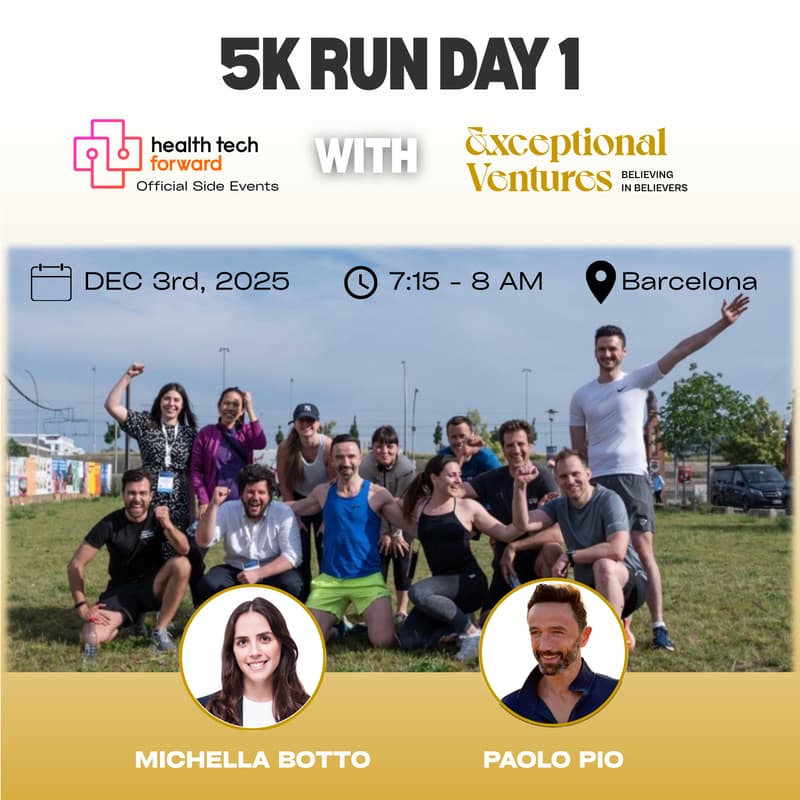 Cover Image for HTF2025 5K Run - Day 1 with Exceptional Ventures
