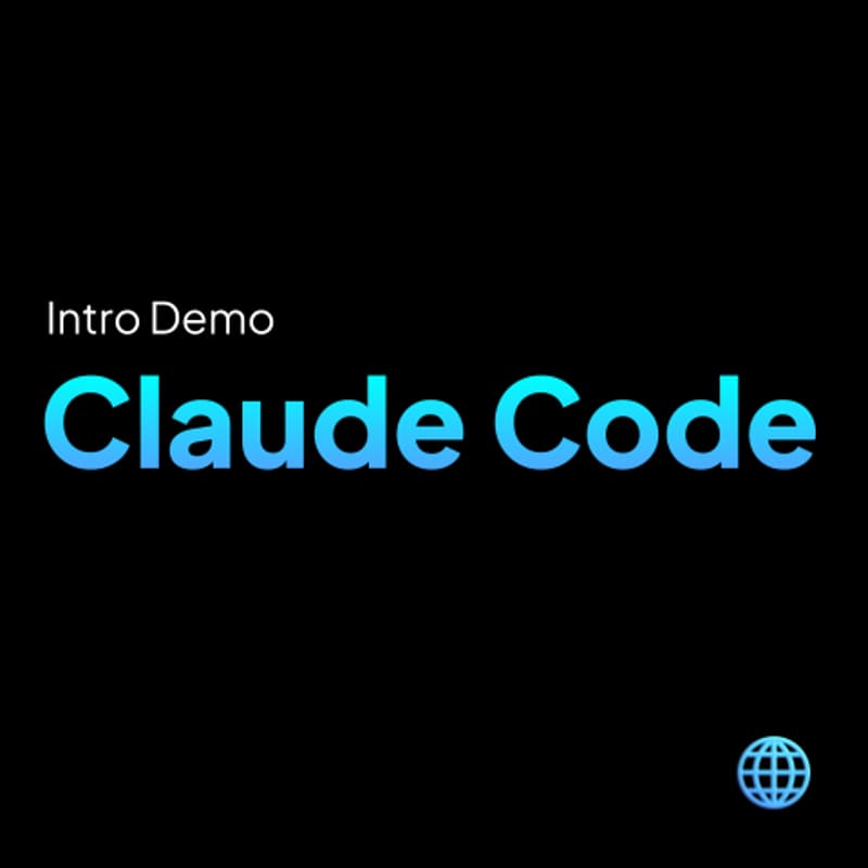 Cover Image for Intro Demo to Claude Code