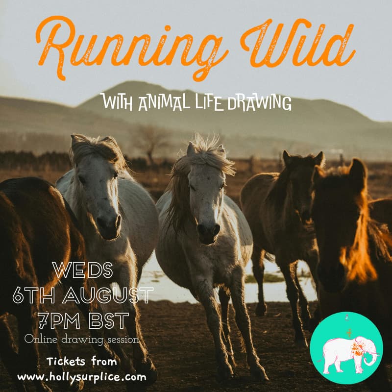 Cover Image for Running Wild Drawing Session