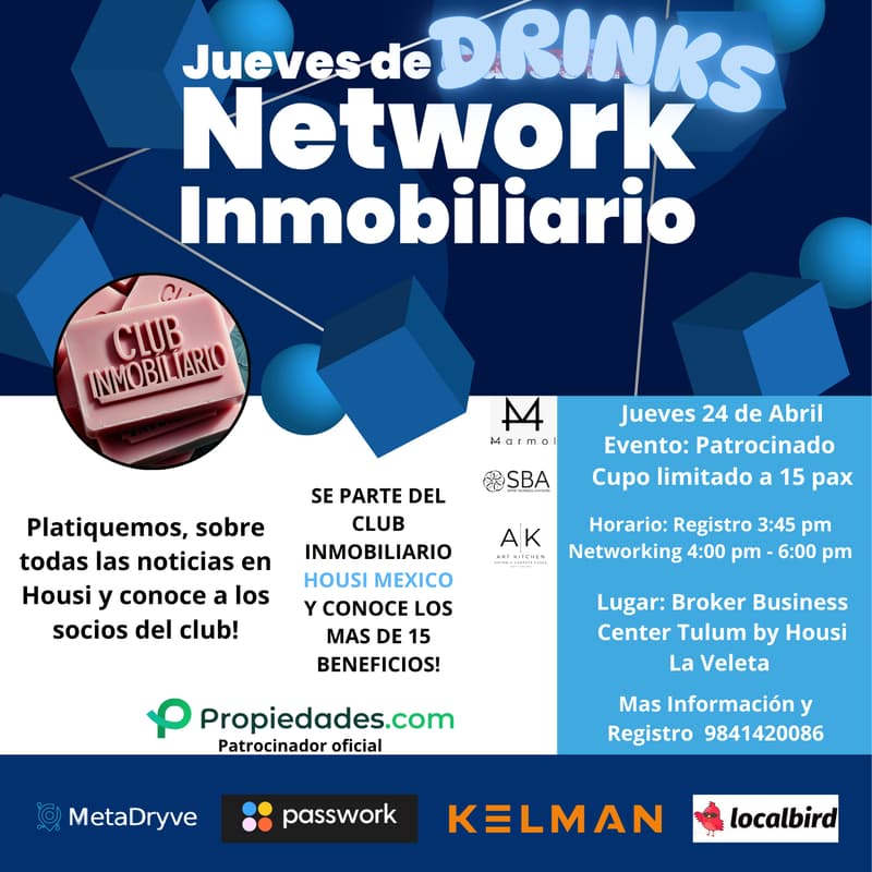 Foto de portada de JUEVES DE NETWORKING/ BBC HOUSI TULUM