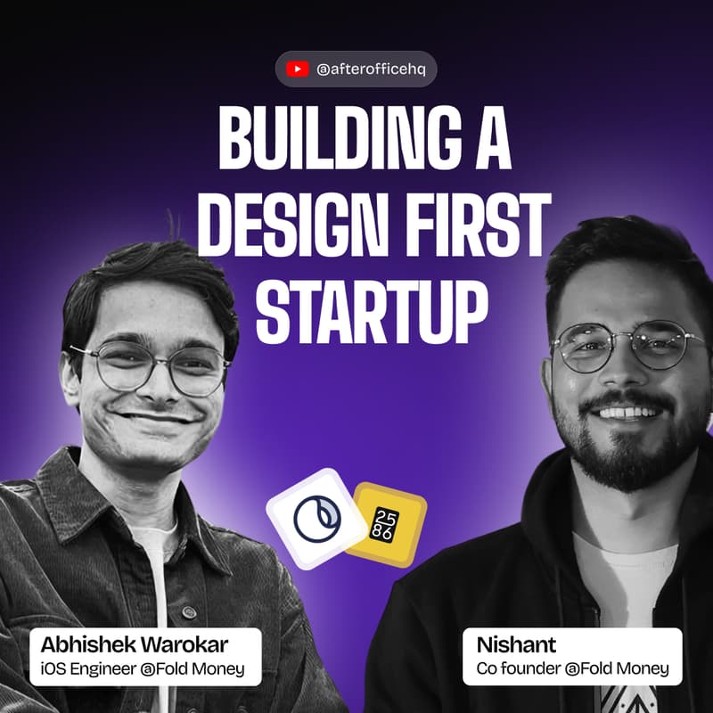 Cover Image for Building a design first startup