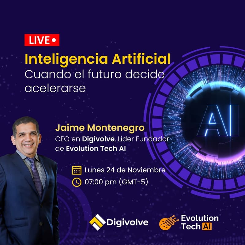 Cover Image for Live: Inteligencia Artificial. Cuando el futuro decide acelerarse