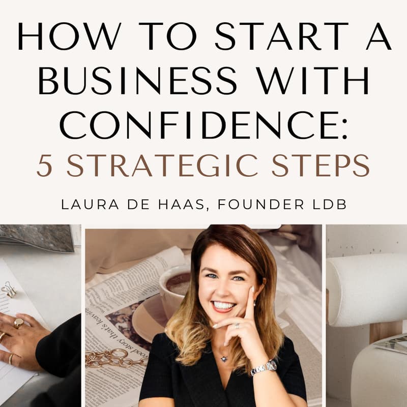 Cover Image for Masterclass: "How to Start a Business with Confidence - 5 Strategic Steps"