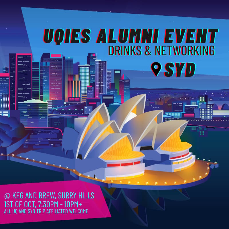 Cover Image for UQIES Alumni Event - Sydney