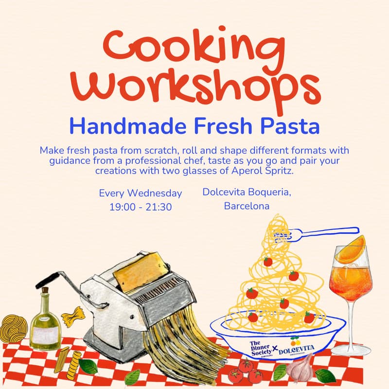 Cover Image for Handmade Pasta Workshop