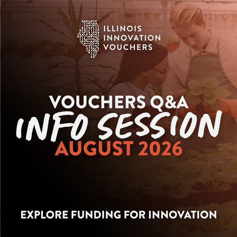 Cover Image for August Monthly Illinois Innovation Voucher Program Info Session