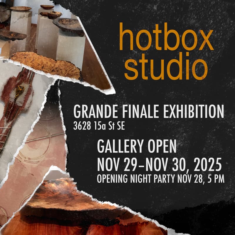 Cover Image for hotbox studio: GRANDE FINALE EXHIBITION