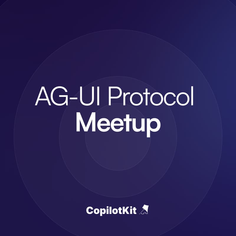 Cover Image for AG-UI Meetup