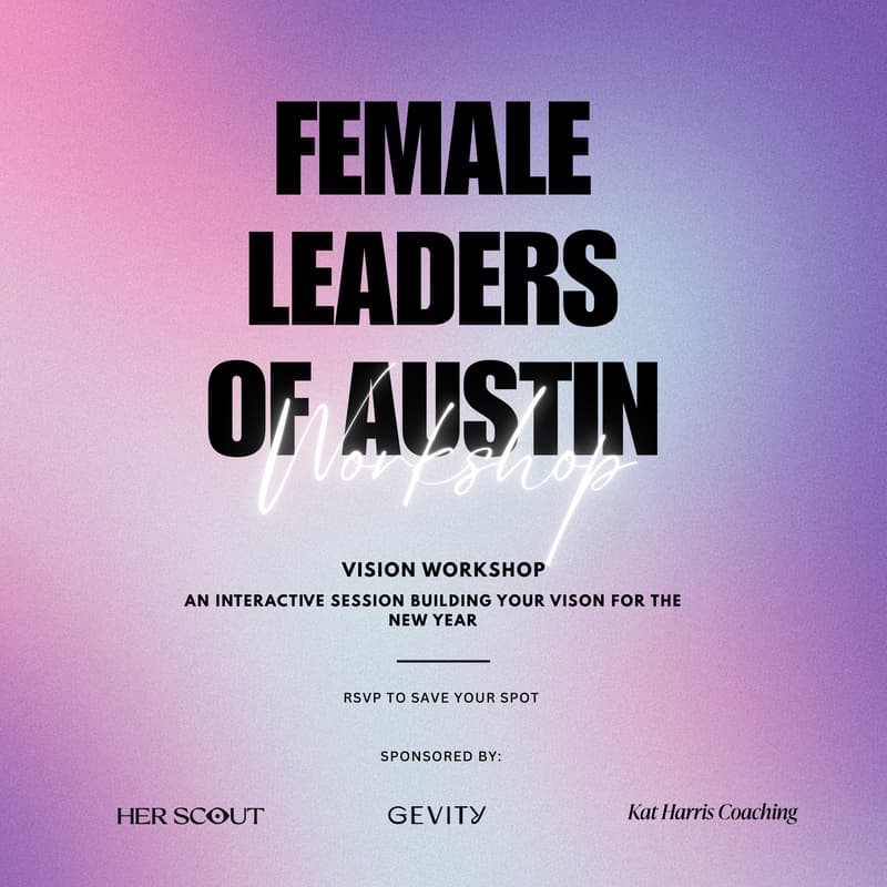 Cover Image for 2026 Vision Workshop by Female Leaders of Austin