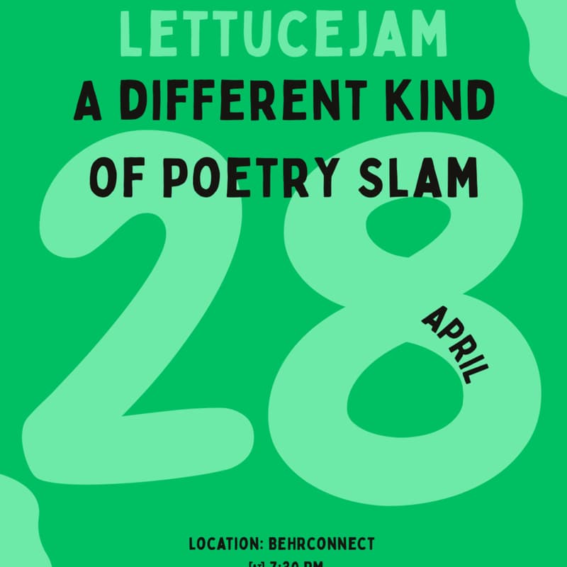 Cover Image for LettuceJAM: A Different Kind of Poetry Slam