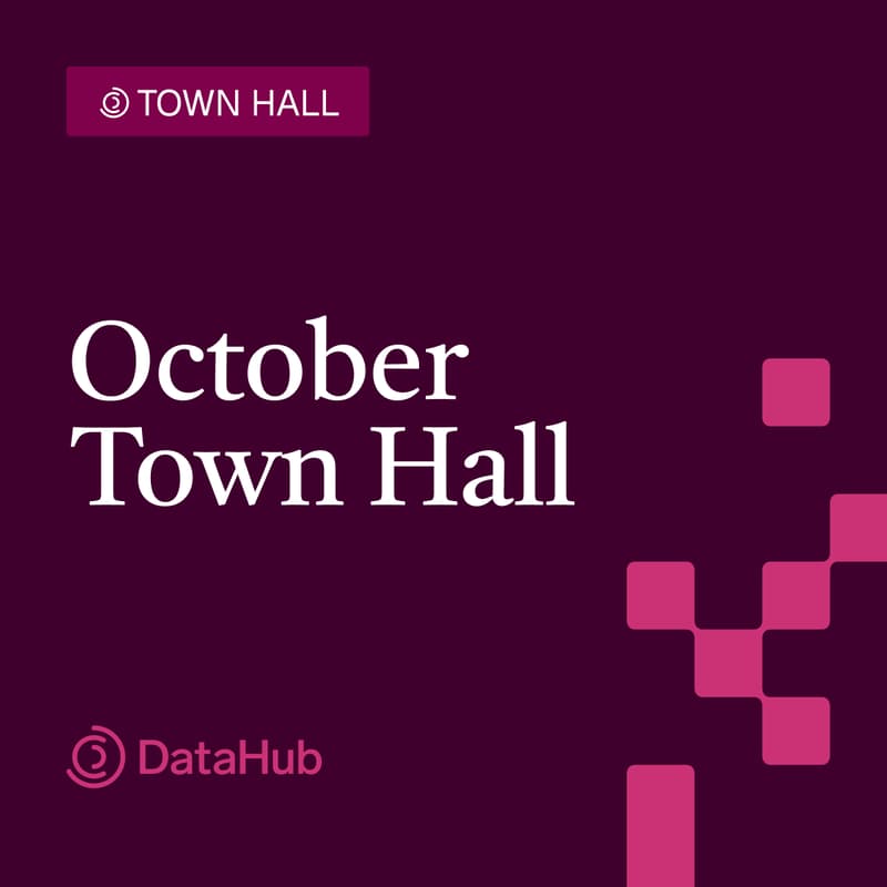Cover Image for DataHub October Town Hall
