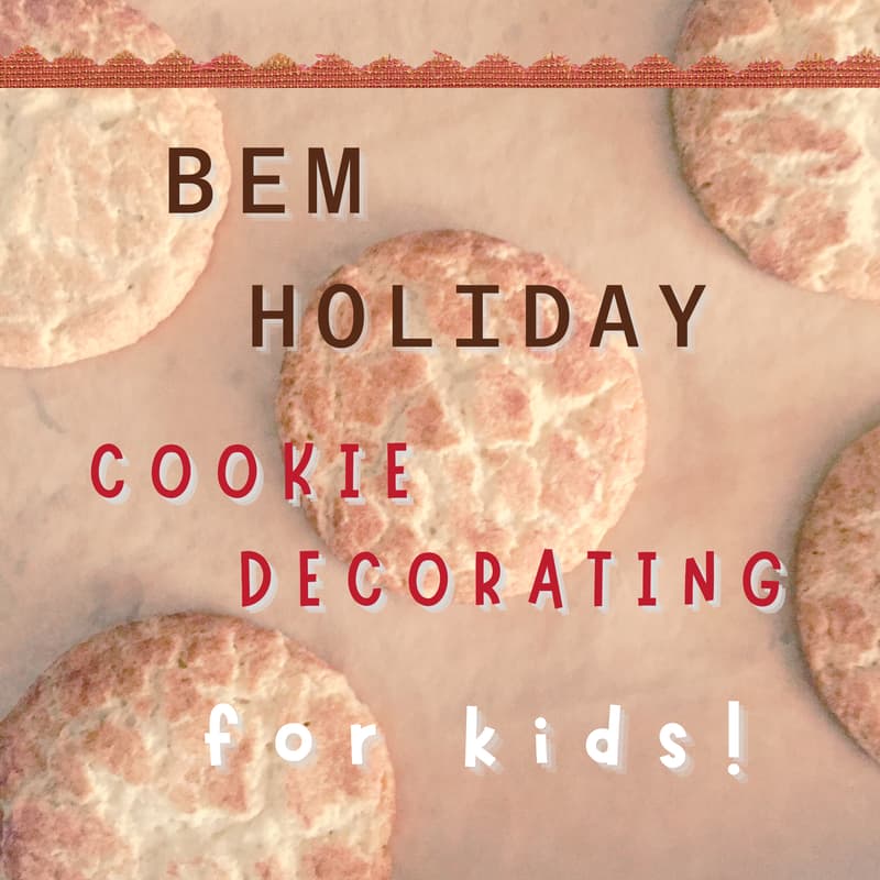Cover Image for Holiday Cookie Decorating For Kids!