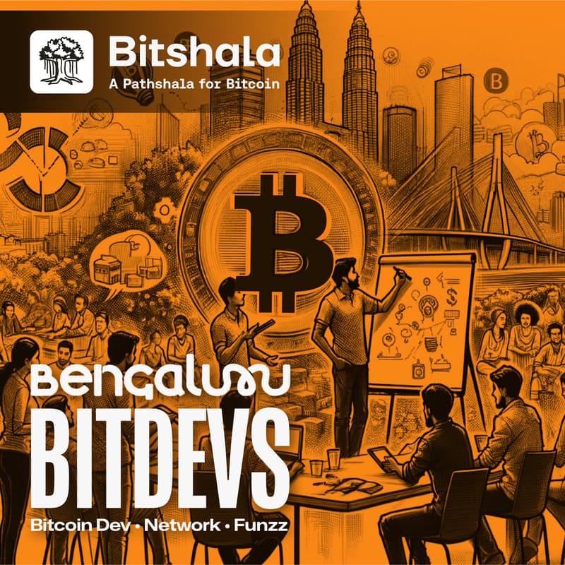 Cover Image for Bangalore BITDEVS: Bitshala Bitcoin Tech Meetup