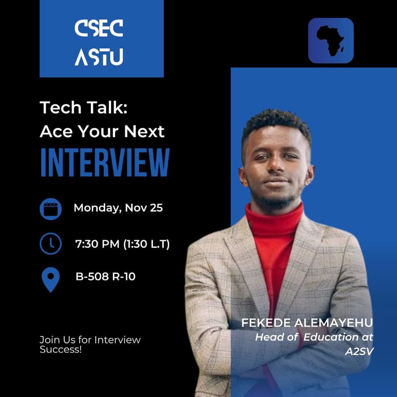 Cover Image for 🚀 Ready to Ace the A2SV Interview?