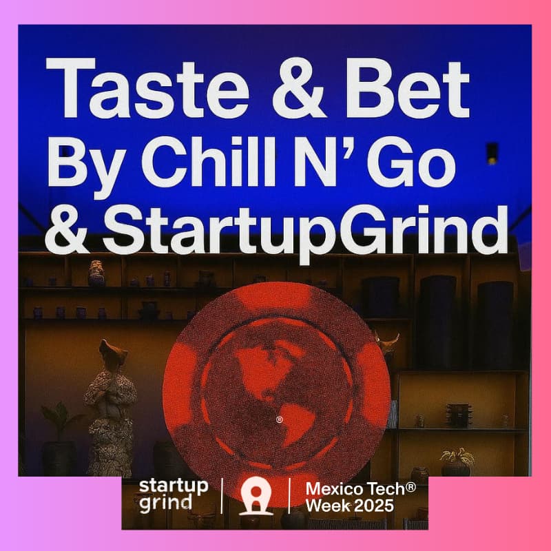Cover Image for Taste & Bet - Poker Night by Chill N’ Go x Startup Grind