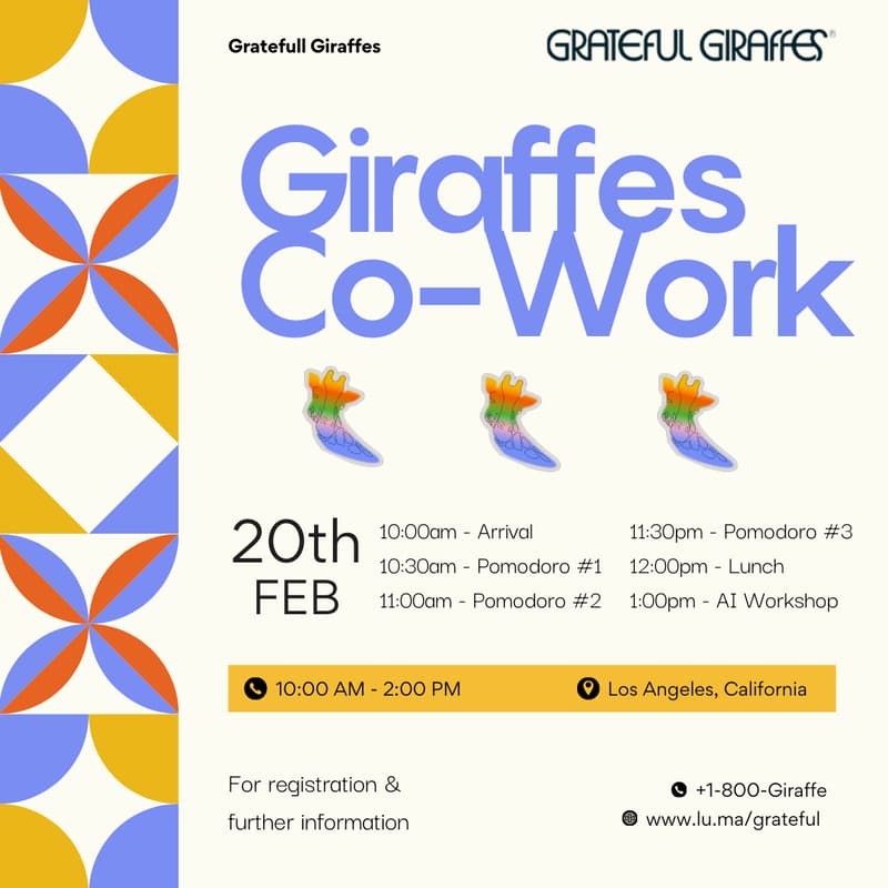 Cover Image for Giraffes: Co-Work Edition