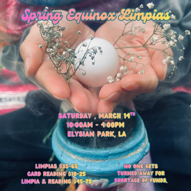 Cover Image for Spring Equinox Limpias