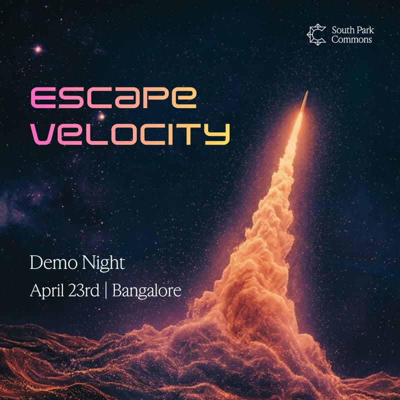 Cover Image for escape velocity (SPC BLR demo night)