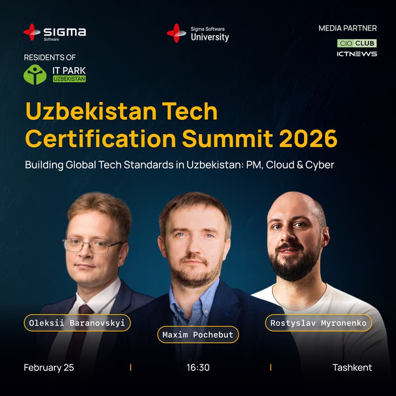 Cover Image for Uzbekistan Tech Certifications Summit 2026: Cloud, Cybersecurity, PM
