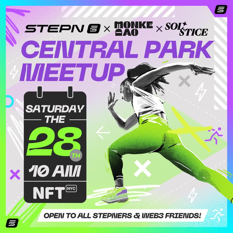 Cover Image for STEPN Central Park Meetup - NFT NYC