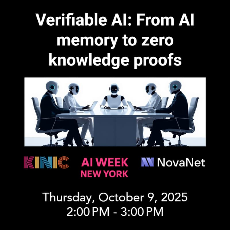 Cover Image for Verifiable AI: From AI Memory to Zero Knowledge Proofs