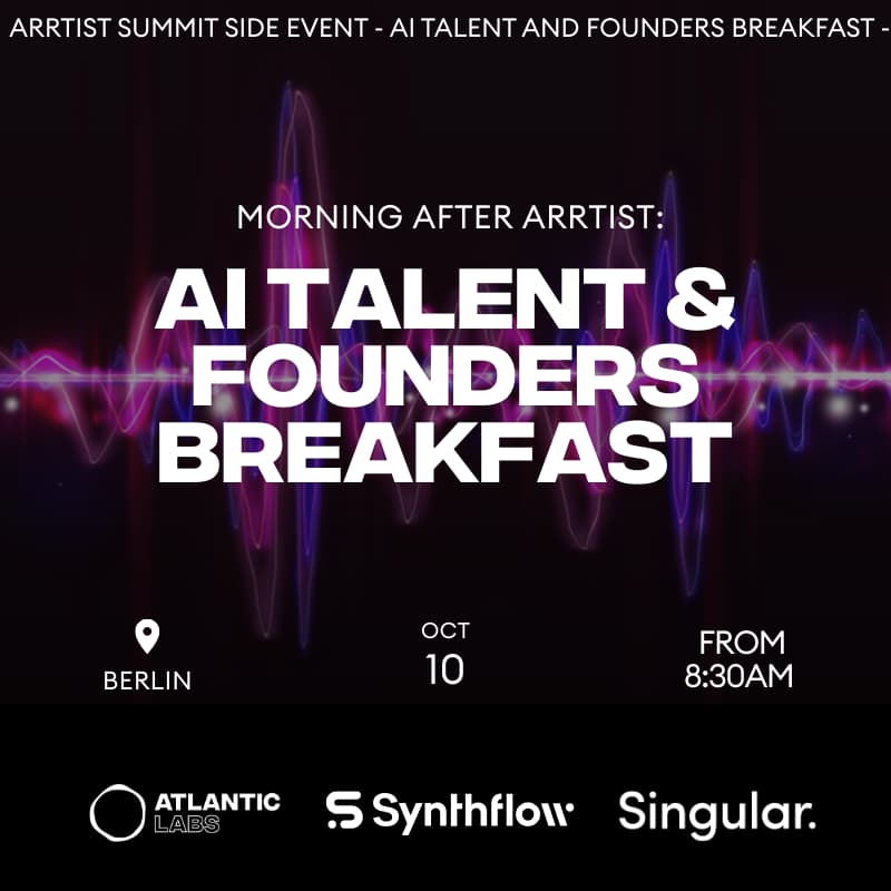 Cover Image for Founders & AI Talent Breakfast by Singular + Atlantic Labs + Synthflow AI