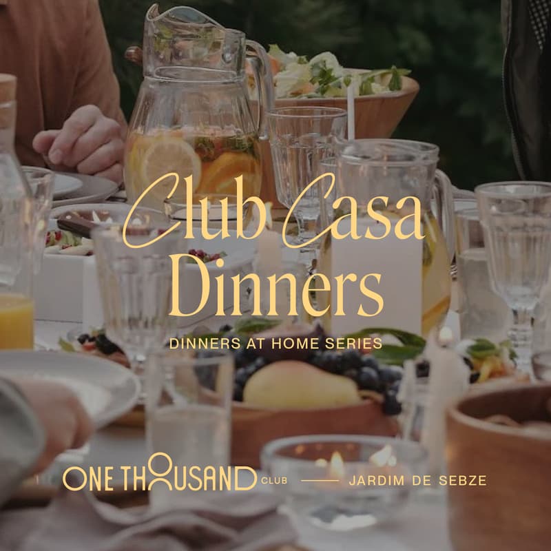 Cover Image for Dinner at Home  X Jardim de Sebze