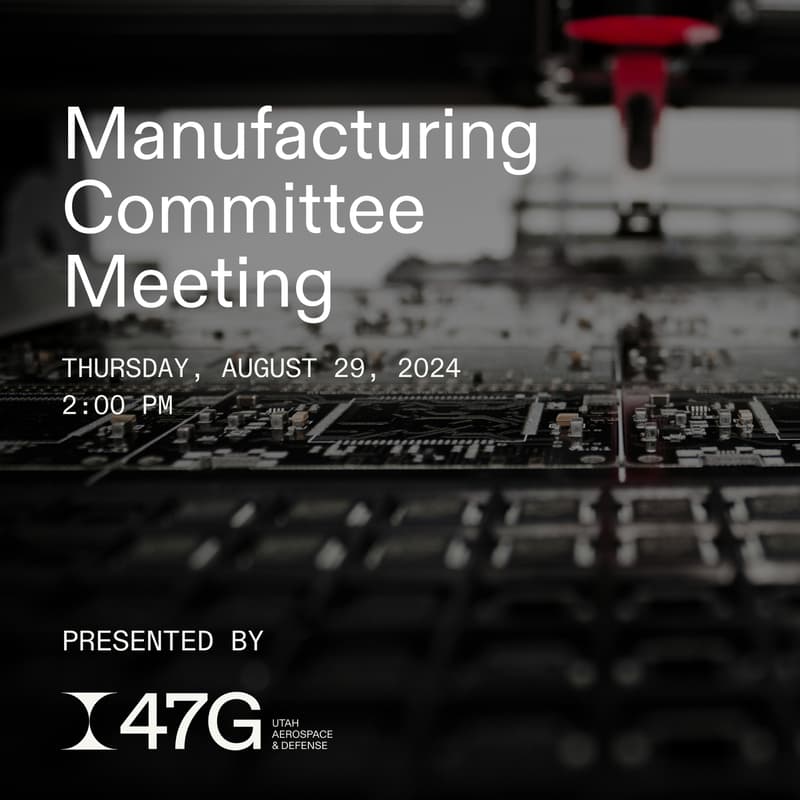 Cover Image for Manufacturing Committee Meeting (Member Event)